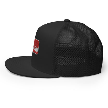 Novak Djokovic 'Nole' Logo Trucker Cap