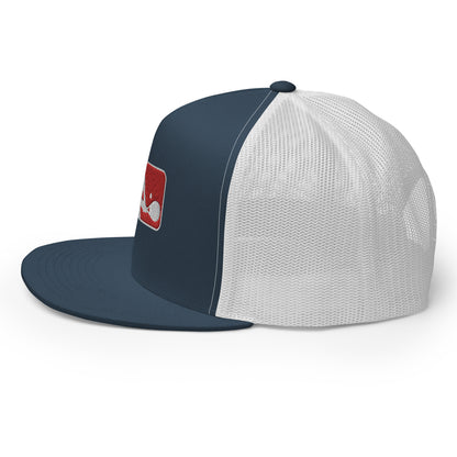 Novak Djokovic 'Nole' Logo Trucker Cap