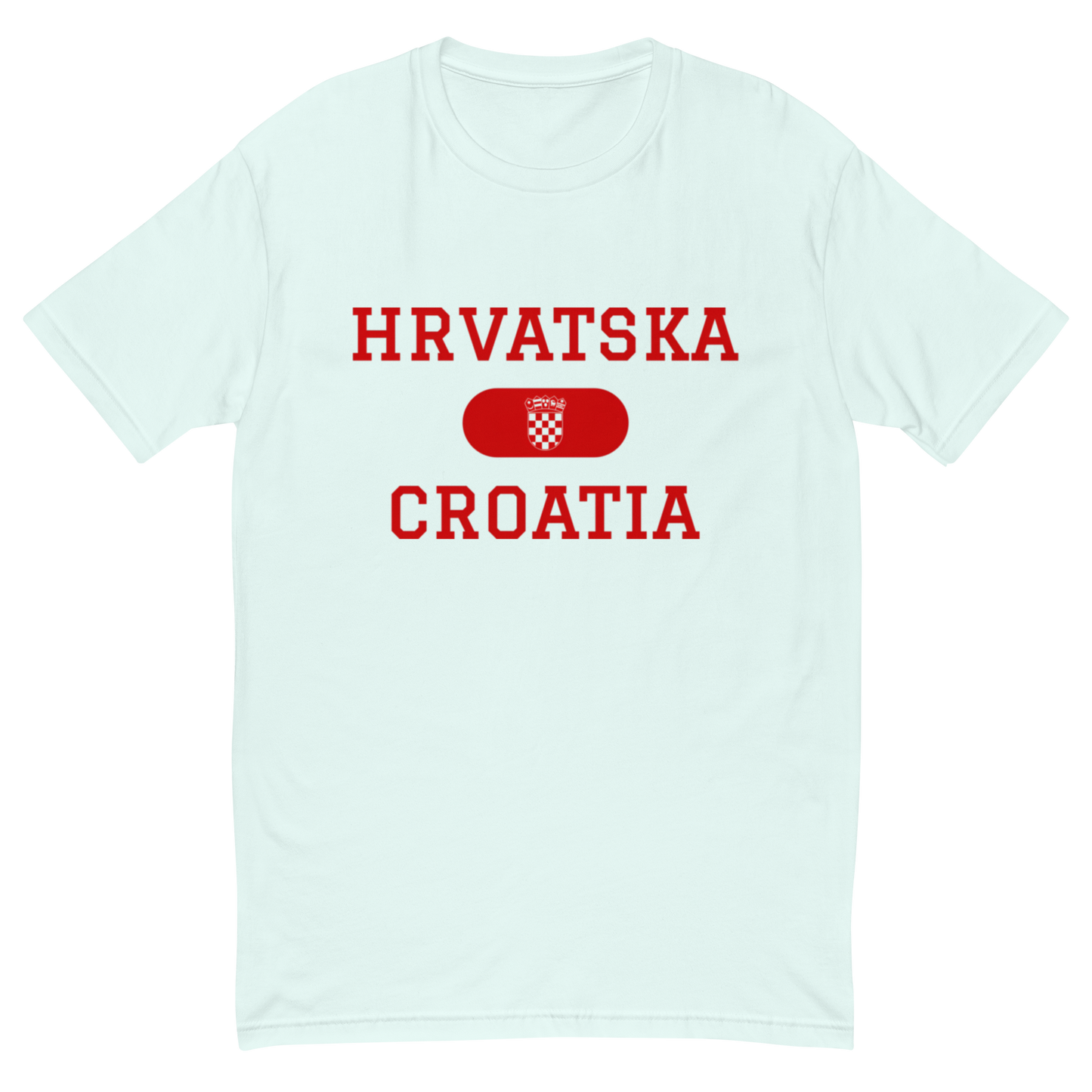 Croatia Collegiate T-shirt