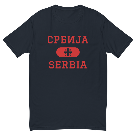 Serbia Collegiate T-shirt