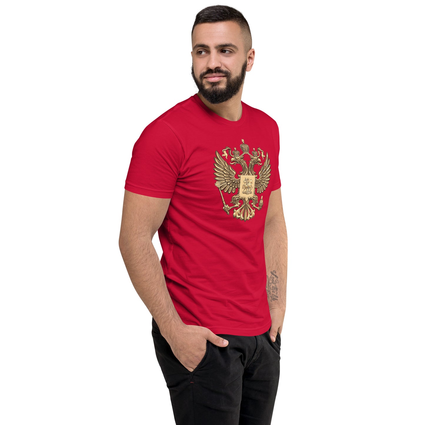 Gold Russian Eagle T-shirt