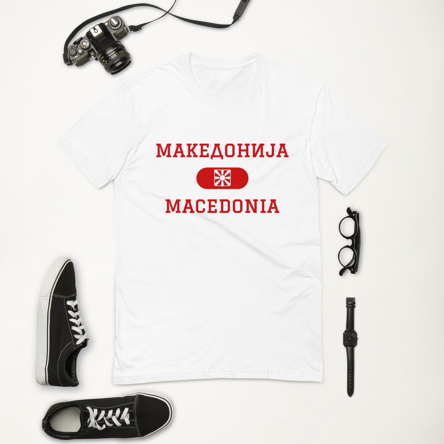 Macedonia Collegiate T-shirt