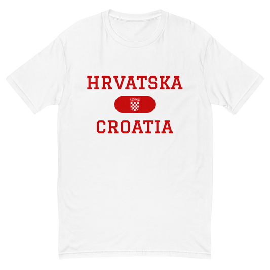 Croatia Collegiate T-shirt