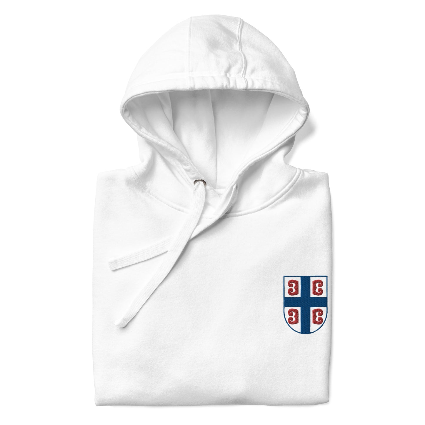 Serbia Shield Premium Hoodie